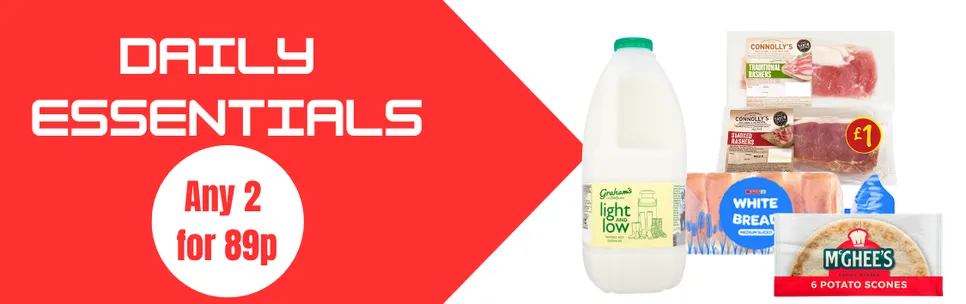 Daily Essentials 2 for 89p