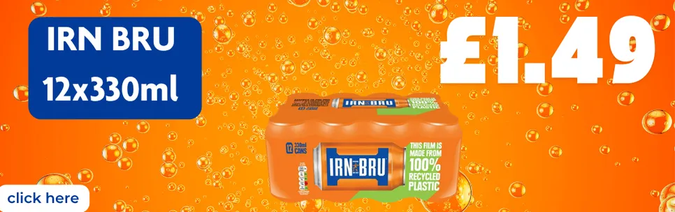Irn Bru 12pack £1.49