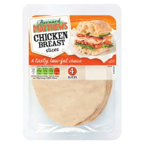 Bernard Matthews Chicken Breast 4 Slices 80g