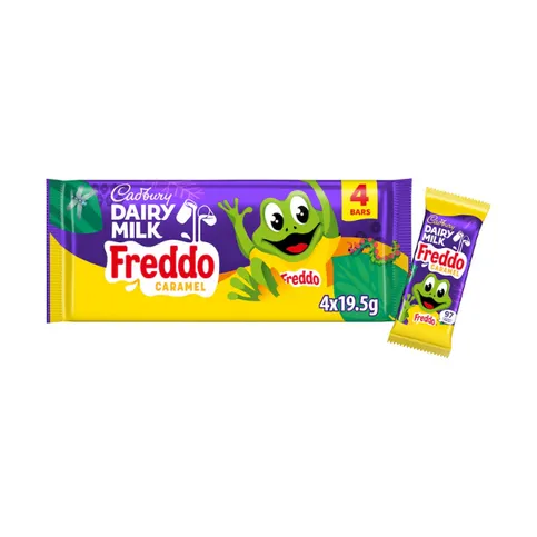 Cadbury Dairy Milk Freddo Caramel Chocolate Bar 5 Pack
