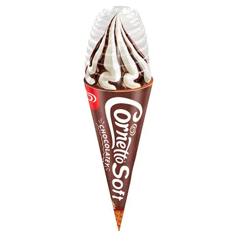 Cornetto Soft Chocolatey Ice Cream 140ml