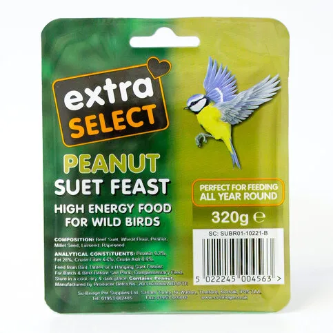 Extra Select Peanut Suet Feast 320g