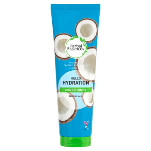 Herbal Essences Hello Hydration Conditioner 275ml. Moisturises Dry Damaged Hair