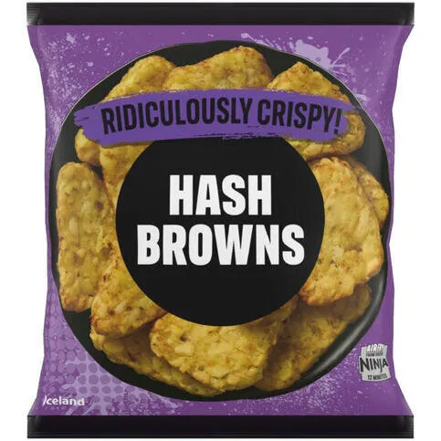 Iceland Hash Browns 800g