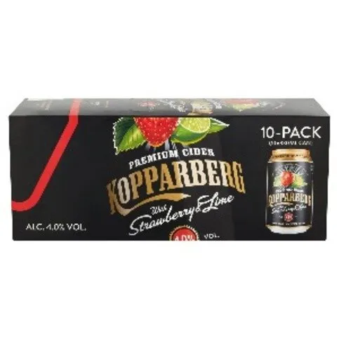 Kopparberg Strawberry & Lime 10 x 330ml
