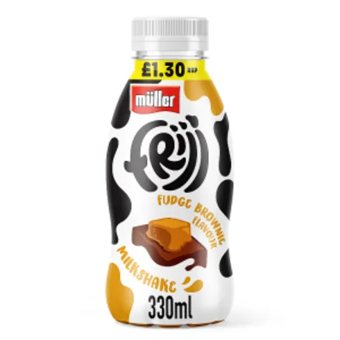 Müller Frijj Fudge Brownie Flavour Milkshake 330ml