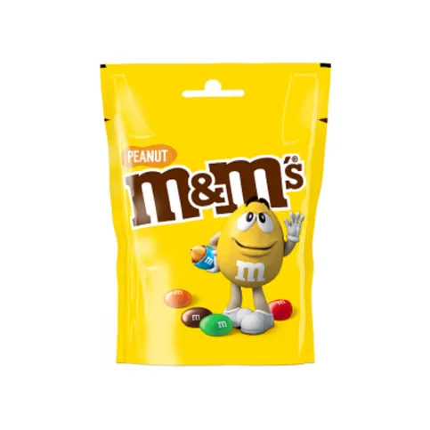 M&M's Peanut Chocolate Pouch Bag 112g