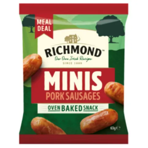 Richmond Sausage Minis 63g