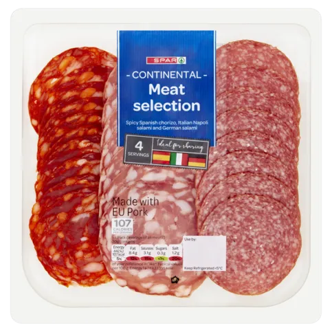 SPAR Continental Meats Selection 120g