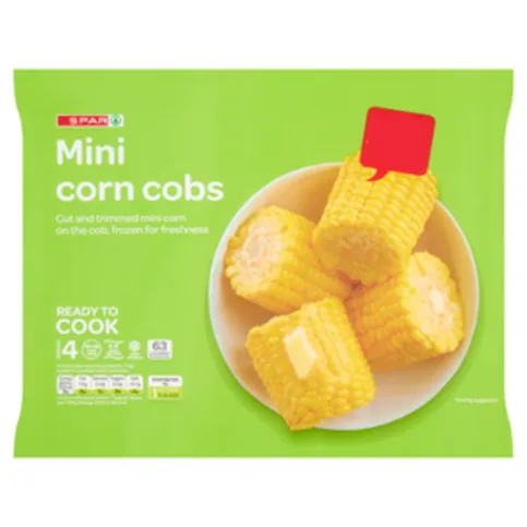 Spar Mini Corn Cob 600g