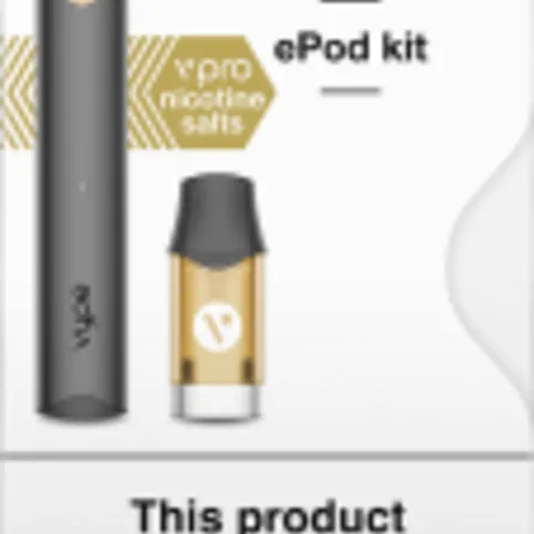 Vype Epod Starter Kit Black 18mg