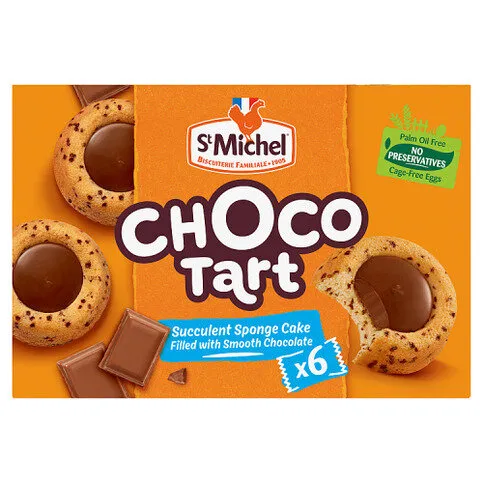 St Michel 6 Choco Tart 180g