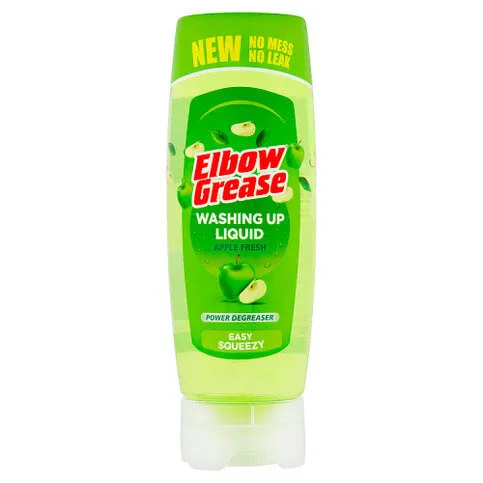 Elbow Grease Washing Up Liquid Apple Fresh 450ml