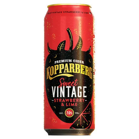 Kopparberg Sweet Vintage Strawberry & Lime Premium Cider 500ml