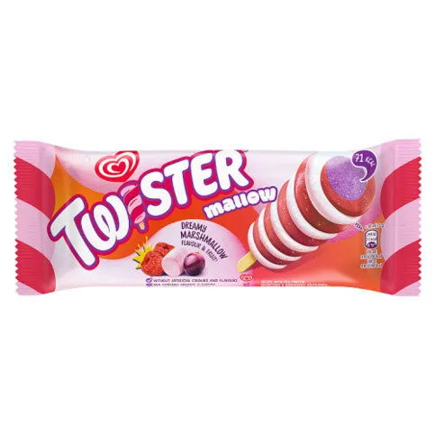 Heartbrand Twister Ice Lolly Mallow 80ml 