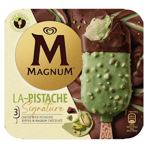 Magnum Signature Pistachio Ice Cream Sticks 3x 90 ml