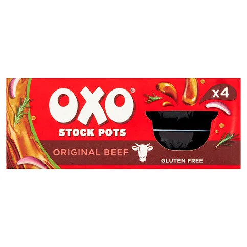 Oxo Stock Pots Original Beef 4 x 20g (80g)