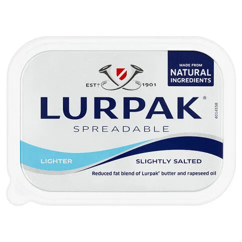 Lurpak Lighter Slightly Salted Spreadable 500g