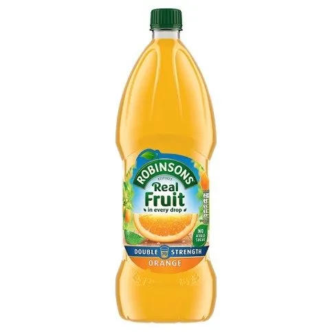 Robinsons Double Strength Orange No Added Sugar Fruit Squash 1.75 L