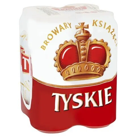 Tyskie 4 x 500ml