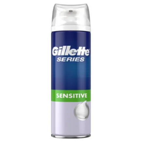Gillette Series Soothing Shave Foam with Aloe Vera, 250ml