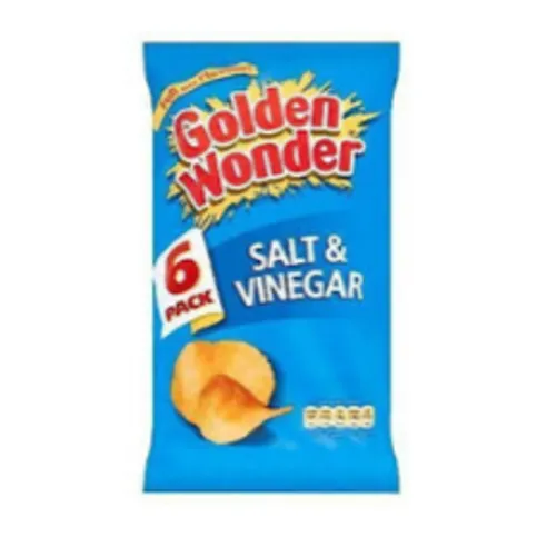 Golden Wonder Salt & Vinegar 6 x 25g
