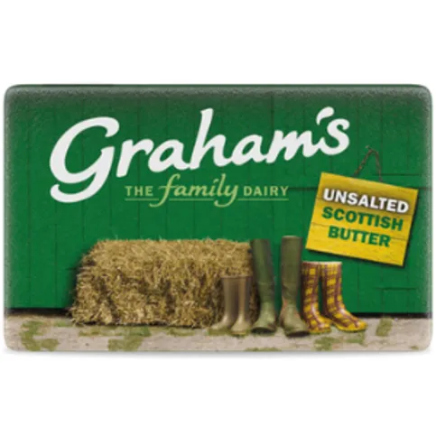 Grahams Unsalted Butter 250g