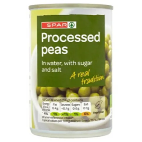 Spar Processed Peas 300g
