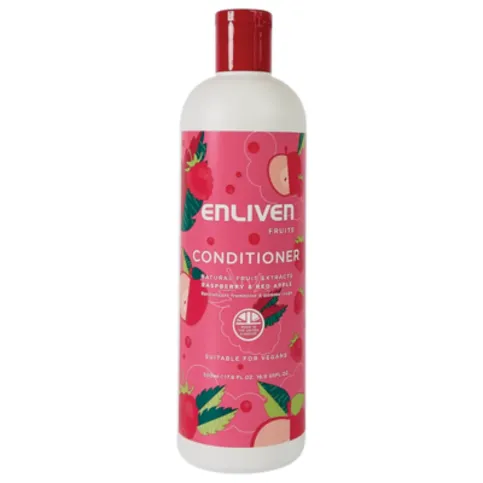 Enliven Naturals Conditioner Raspberry and Red Apple 500ml