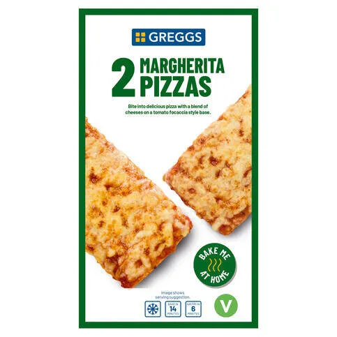 Greggs Margherita Pizza 2pk 314g