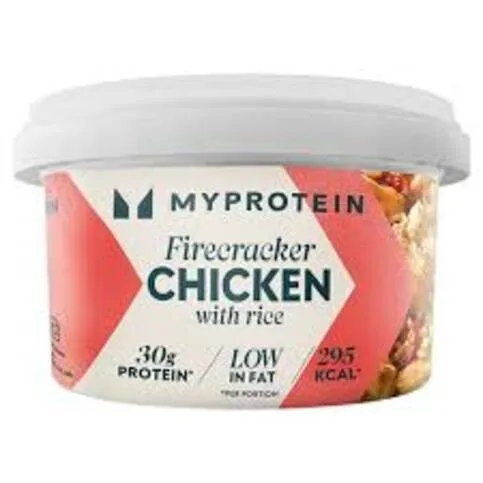 Kirstys Myprotein Firecracker Chicken With Rice