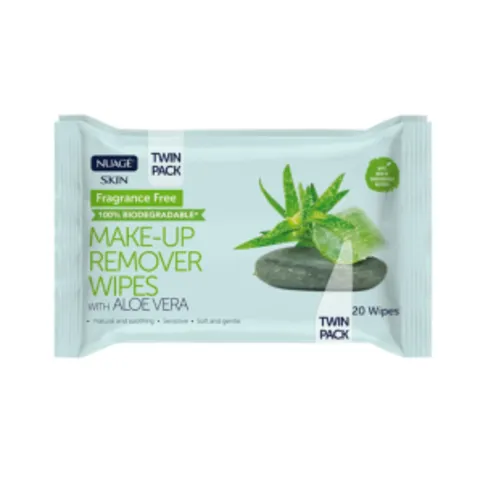 Nuage Make Up Remover 20 Wipes