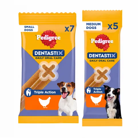 Pedigree Dentastix 110-128g - Any 2 For £2.30