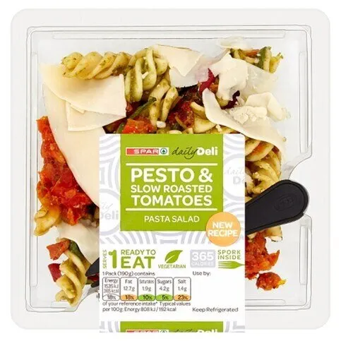 Spar Pesto Tomato Pasta Salad 190g