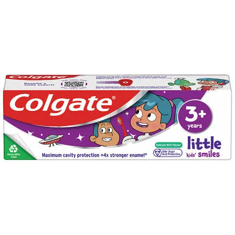 Colgate Little Kids' Smiles 3+ years Delicate Mint Toothpaste 50ml 