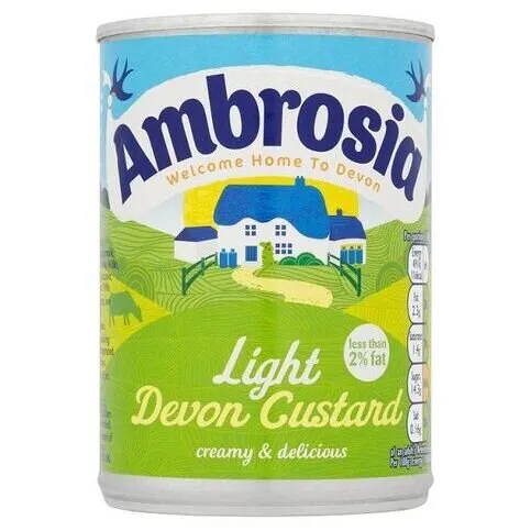 Ambrosia Light Devon Custard 400g