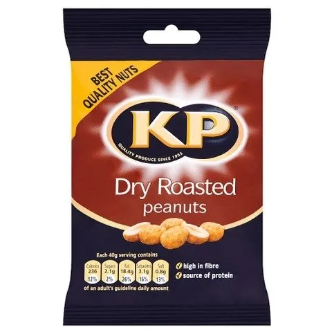 KP Dry Roasted Peanuts 80g