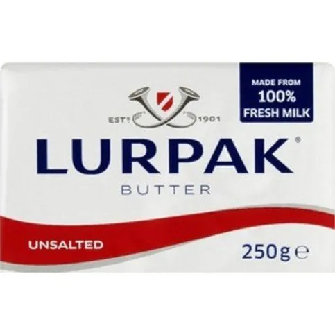 Lurpak Butter Unsalted 250g