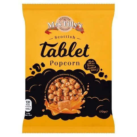 Mrs Tilly Tablet Popcorn 170g