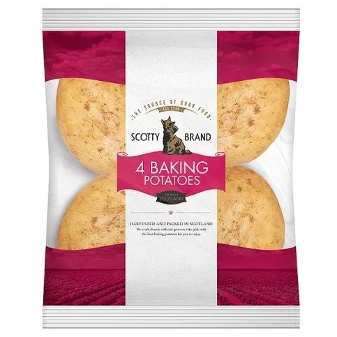 Scotty Brand 4 Baking Potatoes